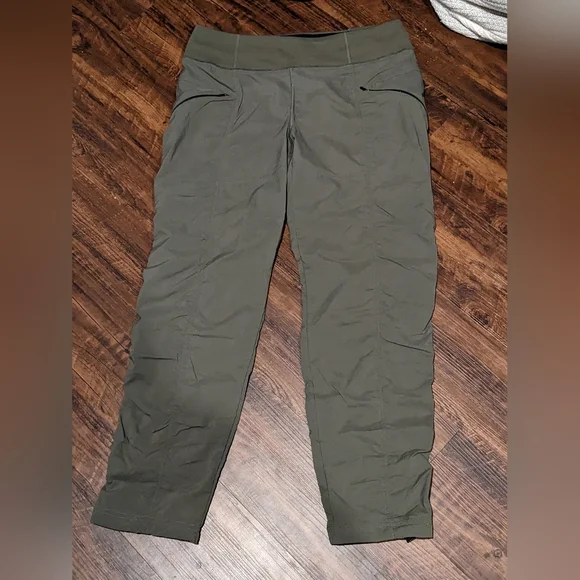 PrAna Olive Joggers - Picture 1 of 2